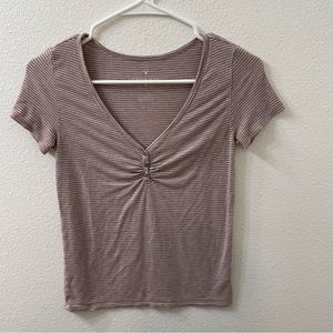 American eagle soft& sexy striped shirt extra small
